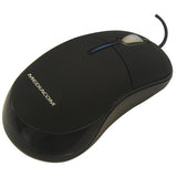 MEDIACOM 100/MEB32 MOUSE STANDARD OTTICO INTERFACCIA USB/PS2 800 DPI COLORE NERO