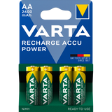 VARTA BATTERIE STILO RICARICABILE AA 2.600MAH CONF 4 PZ.