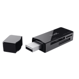 TRUST NANGA LETTORE DI SCHEDE M2 MS MICRO-SD SD USB 3.2 GEN 1 NERO