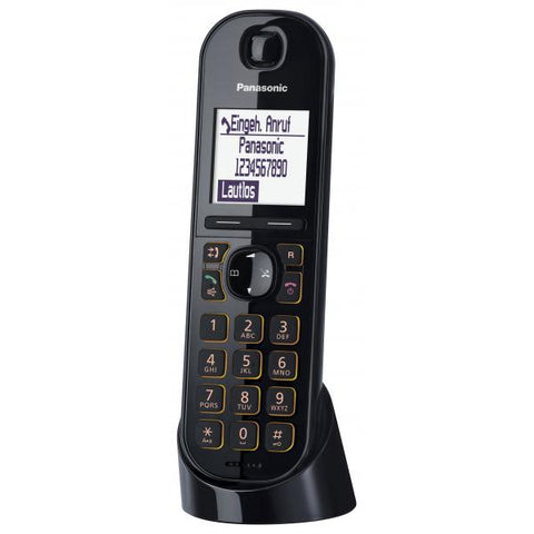 Panasonic KX-TGQ200 telefono IP Nero 4 linee LCD