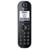Panasonic KX-TGQ200 telefono IP Nero 4 linee LCD