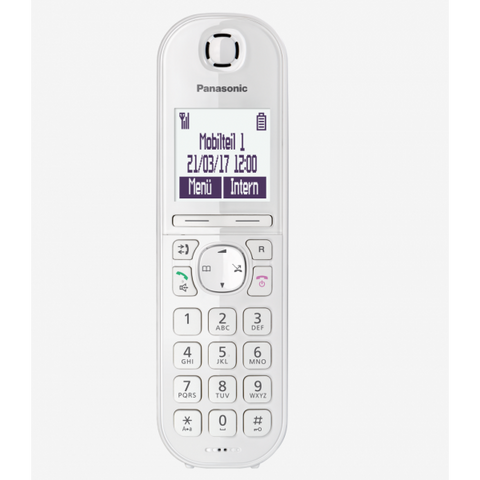 Panasonic KX-TGQ200 telefono IP Nero 4 linee LCD