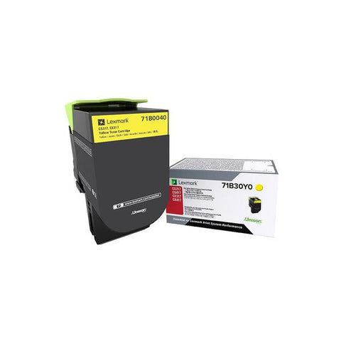 Lexmark 71B0040 cartuccia toner Original Giallo 1 pezzo(i)
