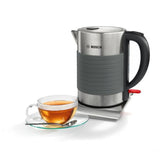 Bosch TWK7S05 bollitore elettrico 1,7 L Nero, Grigio 2200 W