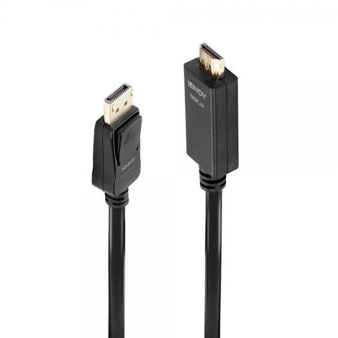LINDY CAVO DISPLAYPORT/HDMI 4K30 (DP: PASSIVO) 1M