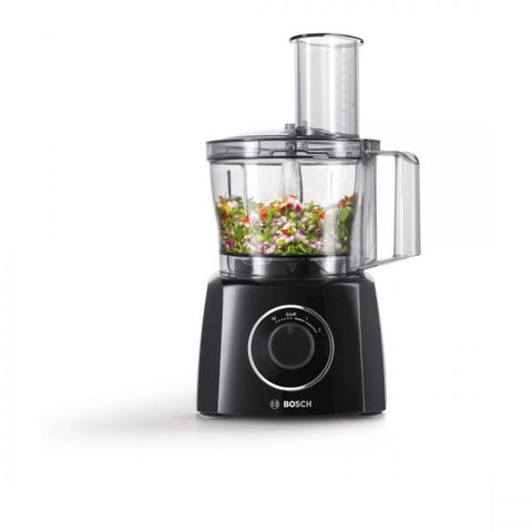 Bosch MCM3201B robot da cucina 2,3 L Nero, Trasparente 800 W