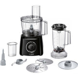 Bosch MCM3201B robot da cucina 2,3 L Nero, Trasparente 800 W