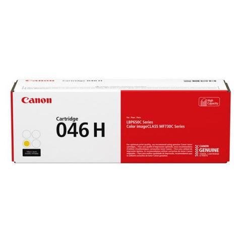 TONER CANON 046 H Y GIALLO 5000PP X MF735CX MF734CDW MF732CDW LBP654CX LBP653CDW