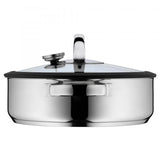 WMF Vitalis 17.4301.6040 pentola per cottura a vapore 5 L Acciaio inossidabile