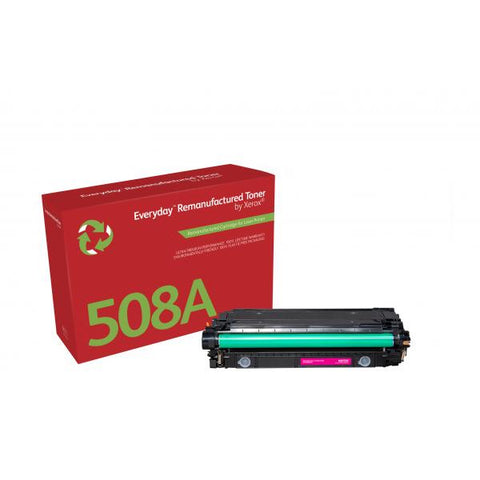 Toner rigenerato Everyday di Xerox Magenta compatibile con HP 508A [CF363A], Capacit standard (MAGENTA TONER CARTRIDGE HP 508A - OEM CF363A)