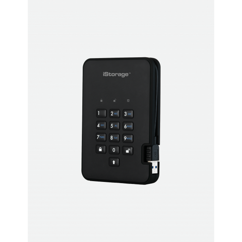 iStorage diskAshur 2 disco rigido esterno 500 GB Nero