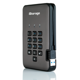 iStorage diskAshur PRO2 disco rigido esterno 1000 GB Nero, Grafite