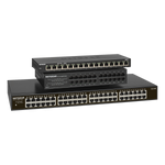 Netgear GS348 Non gestito Gigabit Ethernet (10/100/1000) 1U Nero