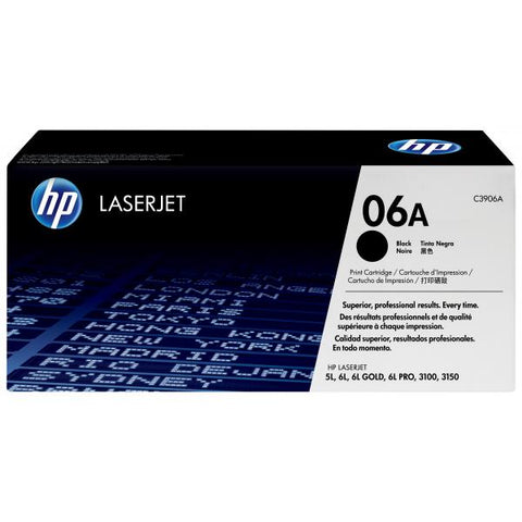 HP 06A Black Original LaserJet Toner Cartridge cartuccia toner 1 pz Originale Nero