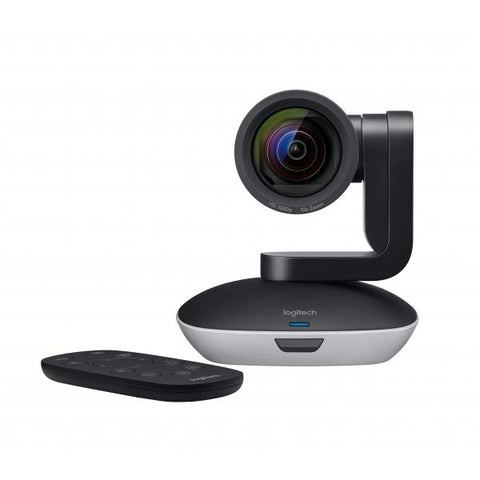 LOGITECH PTZ PRO 2 CAMERA USB HD 1080P AUTOFOCUS CAMPO VISIVO 90 GRADI ZOOM 10X TELECOMANDO