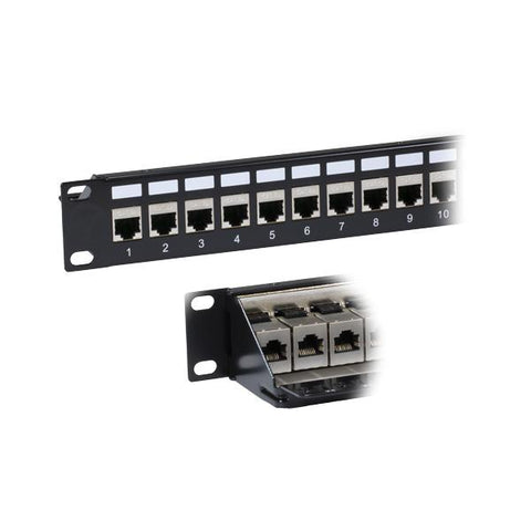 Cablenet 72-3408 pezzo di pannello 1U (CNL 24P C6A FTP 1U Cplr PANEL)