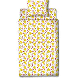 Set di copripiumino Pokémon 30 x 7 x 30 cm Giallo Ala francese 4 Pezzi