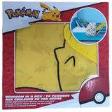Set di copripiumino Pokémon 30 x 7 x 30 cm Giallo Ala francese 4 Pezzi