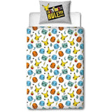 Set di copripiumino Pokémon Grigio Ala francese 2 Pezzi