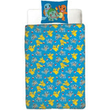 Set di copripiumino Pokémon Multicolore Ala francese 2 Pezzi