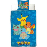 Set di copripiumino Pokémon Multicolore Ala francese 2 Pezzi