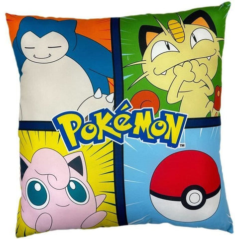 Cuscino Pokémon 41 x 3 x 39 cm Multicolore Poliestere Per bambini