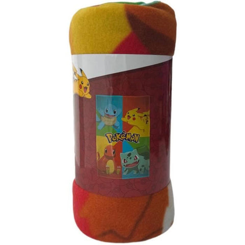 Coperta Pokémon Multicolore animali