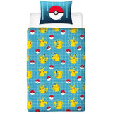 Set di copripiumino Pokémon Giallo Ala francese 2 Pezzi