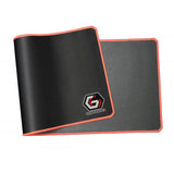 TECHMADE TAPPETINO MOUSE ANTISCIVOLO GAMING PRO EXTRA LARGE 35X90CM NERO ROSSO