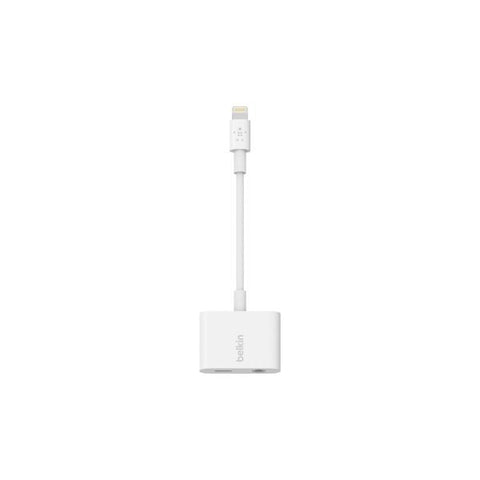 Belkin RockStar cavo per cellulare Bianco 3.5mm Lightning