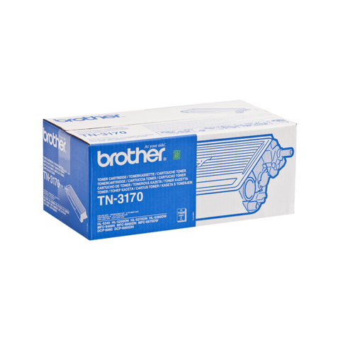 BROTHER TN-3170 TONER NERO PER HL5240/5240l/5250DN/5270DN/5280DW-DCP8060/8065DN-MFC8460N/8860D/8870DW GARANZIA ITALIA (TN-3170)