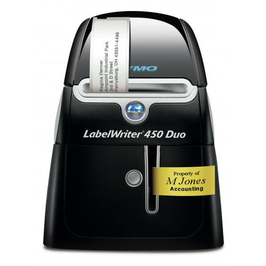 DYMO LABELWRITER 450 DUO STAMPANTE PER ETICHETTE (CD) TRASFERIMENTO TERMICO 600 X 300 DPI