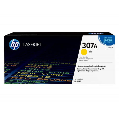 HP 307A TONER GIALLO PER STAMPANTI LASERJET (CE742A)