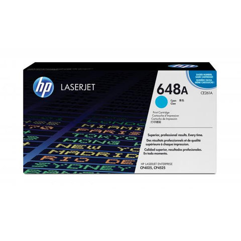 HP 648A TONER CIANO PER LJ ENTERPRISE CP 4025-4525 11.000PG