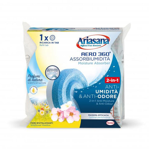 ARIASANA AERO 360 RICARICA ASSORBIUMIDITA' DA 450GR FIORI DI CAMPO