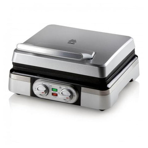 Domo DO9149W piastra per waffle 2 waffle 1400 W Argento
