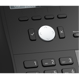 Snom D712 telefono IP Nero 4 linee (Snom VOIP Corded Desk Phone D712)