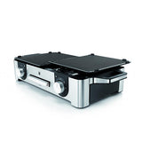 WMF Lono 04.1528.0011 barbecue per l'aperto e bistecchiera 2400 W Grill Elettrico Da tavolo Acciaio inossidabile
