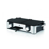 WMF Lono 04.1528.0011 barbecue per l'aperto e bistecchiera 2400 W Grill Elettrico Da tavolo Acciaio inossidabile