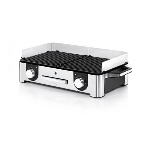 WMF Lono 04.1528.0011 barbecue per l'aperto e bistecchiera 2400 W Grill Elettrico Da tavolo Acciaio inossidabile