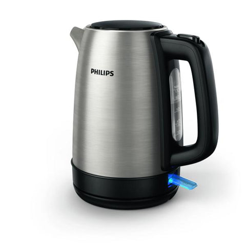 *** Bollitore Philips HD9350/90 1,7L 2200W Inox Nero Acciaio Acciaio inossidabile polipropilene 2200 W 1,7 L