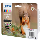 Epson Squirrel Multipack 6-colours 378 Claria Photo HD Ink