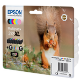 Epson Squirrel Multipack 6-colours 378XL Claria Photo HD Ink