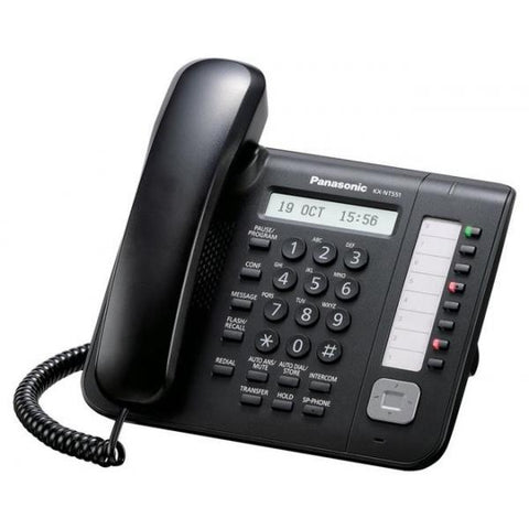 Panasonic KX-NT551 telefono IP Nero