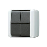 JUNG 805 W 1P Nero, Bianco interruttore elettrico