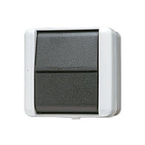 JUNG 807 W interruttore elettrico Rocker switch Nero, Bianco