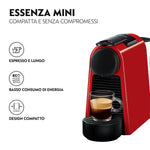 DE LONGHI EN85 NESPRESSO ESSENZA MINI ROSSO