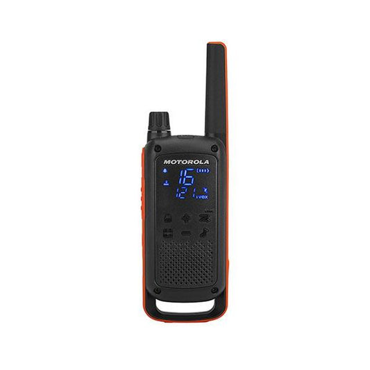 Motorola Talkabout T82 ricetrasmittente 16 canali 446 - 446.2 MHz Nero, Arancione