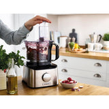 Kenwood FDM301SS robot da cucina 800 W 2,1 L Nero, Acciaio inossidabile Bilance incorporate