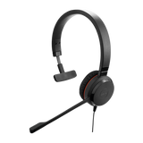 JABRA EVOLVE 20SE MONO CUFFIE USB CON CANCELLAZIONE DEL RUMORE OTTIMIZZATE PER MICROSOFT LYNC COLORE NERO